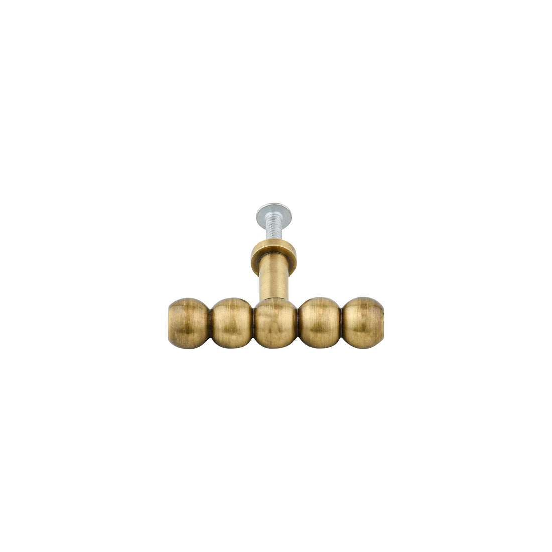 Antique Brass Beaded Cabinet Knob – Drawer Knob