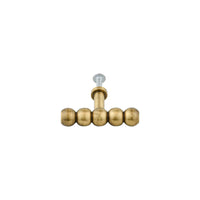 Antique Brass Beaded Cabinet Knob – Drawer Knob