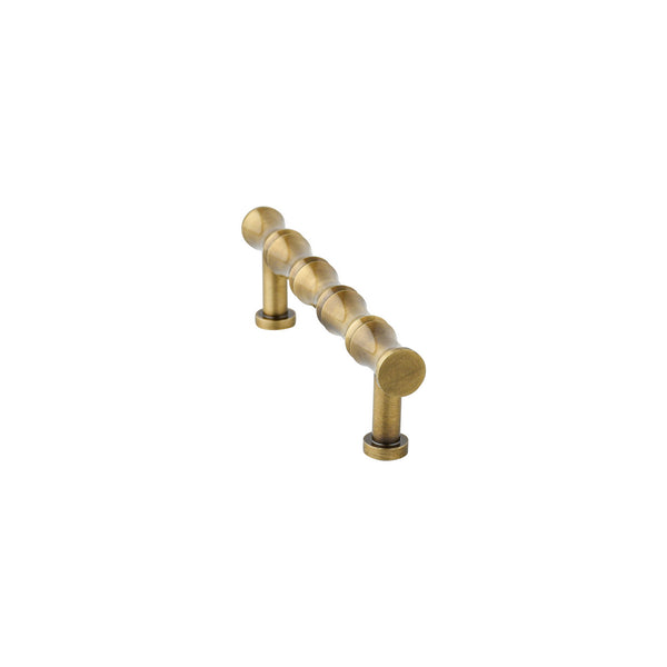 Antique Brass Beaded Bar Pull – Cabinet Handle